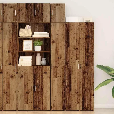 Obrázok produktu pre vidaXL Nástenná skriňa z recyklovaného dreva 30 x 42,5 x 39,5 cm drevotrieska