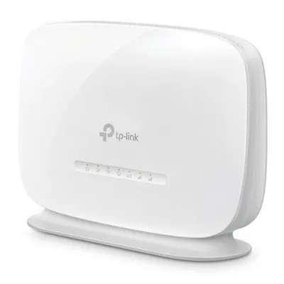 Zdjęcie produktu dla TP-Link TL-MR105, Wi-Fi 4 (802.11n), Jedna częstotliwości (2,4 GHz), Przewodowa sieć LAN, 4G, Biały, Router biurkowy