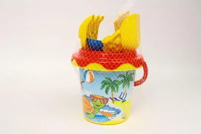 Produktbild von Sandset + Zubehör für Kinder, Former, Schaufel, Rechen, Sieb
