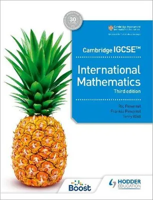 Obrázek produktu pro Cambridge IGCSE International Mathematics Third edition