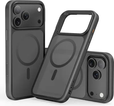 Produktbild von Nevox StyleShell InvisioiPhone 17 Pro kompatibel mit MagSafe schwarz