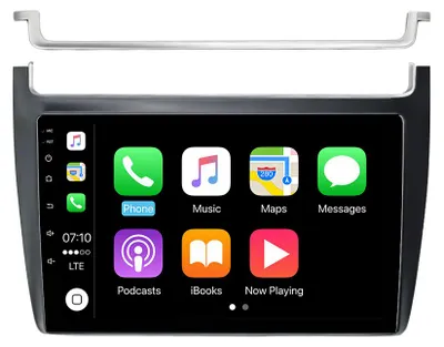Produktbild von 8+256GB Android Radio für VW Polo 5 6R 6C 2008-2020 CarPlay Upgrade Navi Bluetooth Lenkradsteuerung GPS