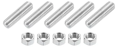 Vollgewindestangen 3/8"-16, 5 Stück, 40 mm, Edelstahl 304