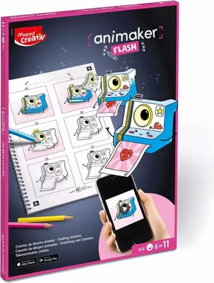Zdjęcie produktu dla Maped® Creativ 907065 Maped® Creativ Comic-Gestalter poetic Malset farbsortiert, 1 St.