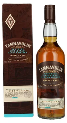 Image de Tamnavulin DOUBLE CASK Speyside Single Malt Scotch Whisky 40% Vol. 0,7l en boîte cadeau