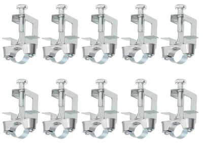 Obrázek produktu pro 10 kusů trubek s držákem pro montáž na potrubí o průměru 20 mm (3/4")