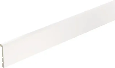 Produktbild von Sockelleiste weiß 2400 x 92 x 24 mm