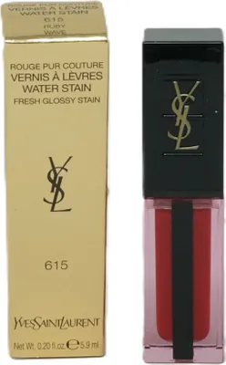 Produktbild von Yves Saint Laurent Rouge Pur Couture Vernis Á Levres Water Stain Lipgloss 5,9ml Ruby Wave 615