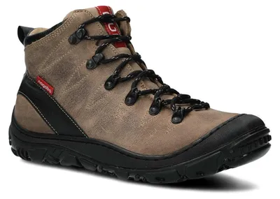 Produktbild von nagaba Boots Damen Wanderschuhe mit Futter Schwarzfilz, Beige, 39