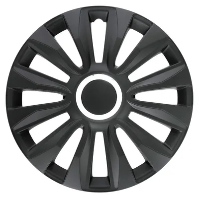Produktbild von Radkappen Lampa Avalone Pro black Set 4 Ø 16 Zoll ABS Stahlring für Stahlfelgen
