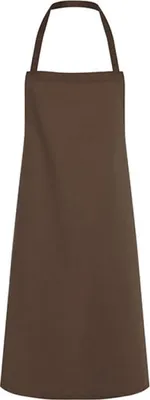 Produktbild von Karlowsky LS5 | Latzschürze Faro - 75 x 95 cm - Waschbar bis 95°C - Farbe: Light Brown (ca. Pantone 2322C) - Größe: 75 x 95 cm
