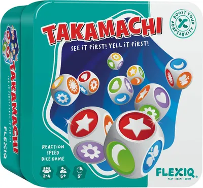 Obrázek produktu pro Desková hra Takamachi od Asmodee – hra s kostkami pro celou rodinu
