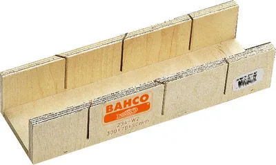 Produktbild von Bahco Schneidlade aus geleimtem Holz 245 mm x 77 mm x 53 mm