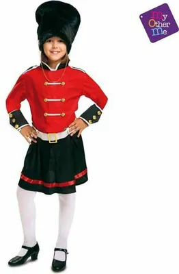 Image de Costume de garde Maman Anglaise Rouge 7-9 ans Rouge 7-9 ans