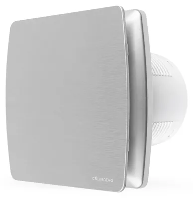 Obrázok produktu pre Ventilátor do kúpeľne, 100 mm, s obehovým ventilátorom a spätnou klapkou