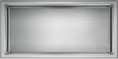 Produktbild von Stilform Elegante Wandnische Gebürstet (60 x 30) Duschablage Nische| Stilvolle Ablage für Badezimmer| Hochwertiges 304 Edelstahl Duschnische