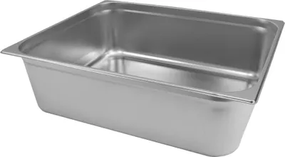 Zdjęcie produktu dla Pojemnik GN na posiłki, gastronomiczny 2/1 Mega-M ze stali nierdzewnej 650x530x200mm