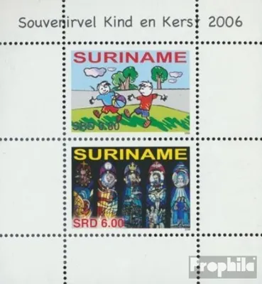 Produktbild von Briefmarken Suriname 2006 Mi Block102 (kompl.Ausg.) postfrisch Tag des Kindes