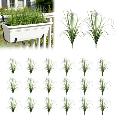 Productafbeelding van Set van 20 Kunstplanten Tarwegras voor Thuis en Tuin