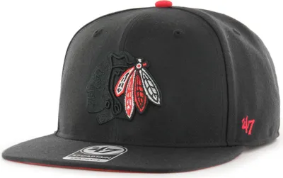 Produktbild von 47 Brand Snapback Captain Cap - ELEMENT Chicago Blackhawks