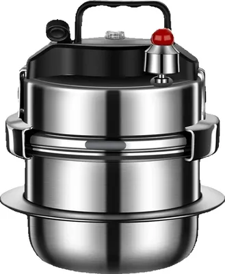 Produktbild von Druckkochtopf, 304 Edelstahl, Kompaktes und sicheres Design, 16L