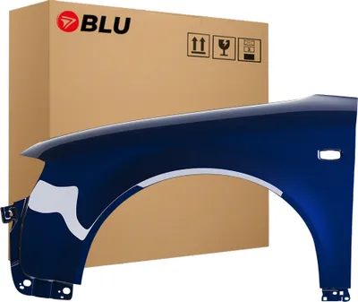 Image de BLU Aile Compatible avec Audi A4 B6 LZ5J Gauche Blau MoroBlau | 2000-2004 | Avant | Peint| Prêt à Monter | Galvanisé