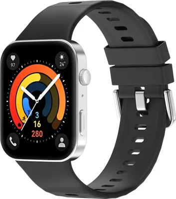 Productafbeelding van imoshion Siliconen bandje voor de Huawei Watch Fit 3 - Zwart