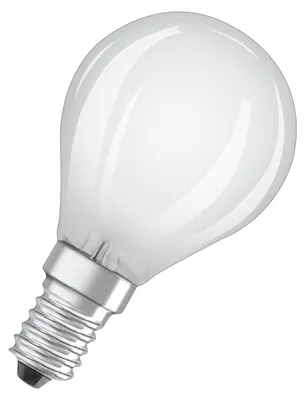 Obrázok produktu pre Žiarovky OSRAM LED, klasický tvar mini gule, 25 W náhrada, E14, tvar P, 2700 Kelvinov, teplá biela, číre sklo, 2 balenia