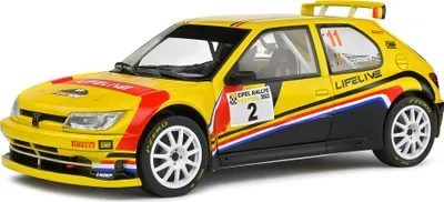Produktbild von Solido Modellauto Maßstab 1:18 Peugeot 306 Maxi #2 gelb 2022 S1808304