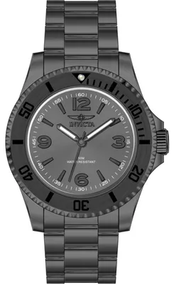 Produktbild von Invicta Specialty 69727 Herren Uhr - Quartz Bewegung - Edelstahl mit Schwarzem Zifferblatt - 40 mm