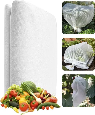 Imagen del producto de Tela protectora para plantas, 3,2 m x 10 m, transpirable, para uso en exteriores