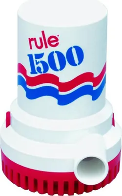 Immagine prodotto di Pompa Rule 1500gph Bianco Bianco Taglia Unica