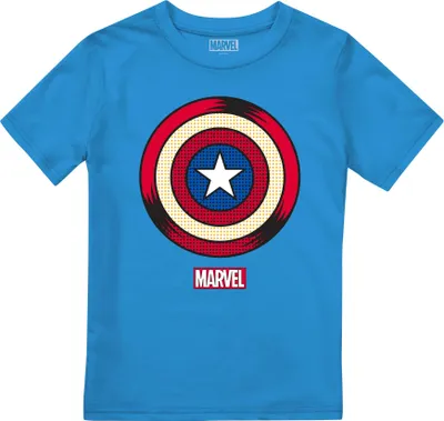 Obrázek produktu pro Captain America - "Shield" tričko pro děti TV2532 (104) (safírově modrá)