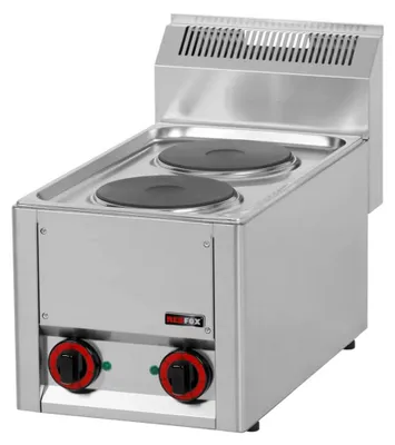 Productafbeelding van Elektrische kookplaat KBS met 2 kookzones, diameter 18 cm, tafelmodel, 330 x 600 x 290 mm, 2 x 1,5 kW, 230 V
