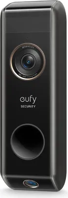 Image de sonnette vidéo sans fil eufy double caméra (2K avec HDR, capteur de mouvement, IP65, contrôle APP)