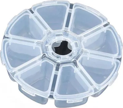 Obrázek produktu pro Organizér s 8 přihrádkami, průměr 10,5 cm