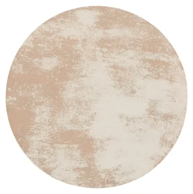 Image de Volero - Tapis rond abstrait - Candice Taupe - Ø 200cm