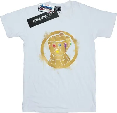 Produktbild von Marvel - "Avengers Endgame Infinity" T-Shirt für Herren BI9095 (XXL) (Weiß)