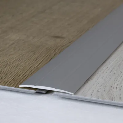 Produktbild von PROVISTON Übergangsprofil, Alu eloxiert, Silber, selbstklebend, 1.8 x 38 x 1000 mm, Höhenausgleich für Bodenbeläge