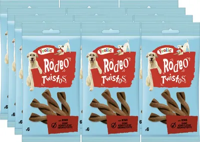 Produktbild von FROLIC™ RODEO™ TWISTOS™ Beutel Rind 12 x 6 Stück