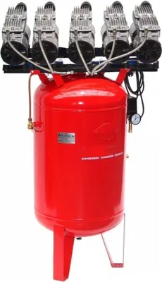 Image de Compresseur d'air comprimé Silent Silencieux V10 450/8/150W-St Sans huile Compresseur de chuchotement 5HP