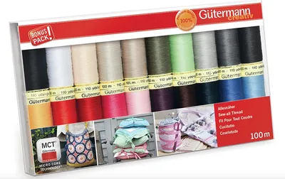 Image de Gütermann Kit de fil à coudre universel 20x100m Col.1