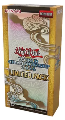 Produktbild von Yu-Gi-Oh! World Championship 2026 Limited Pack Box (10 Packs) Englisch