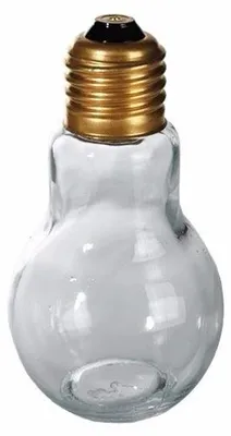 Produktbild von Salz-/Pfefferstreuer - Gluhbirne - 11 cm - Glas - Kuchendekoration