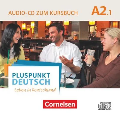 Obrázok produktu pre Pluspunkt Deutsch A2: Teilband 1 Audio-CD zum Kursbuch