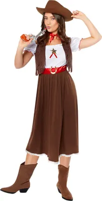 Produktbild von Western Cowgirl Kostüm für Damen