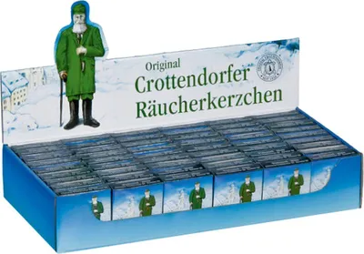 Produktbild von Crottendorfer Räucherkerzen - Weihnachtlicher Weihrauch - Minis von Crottendorfer