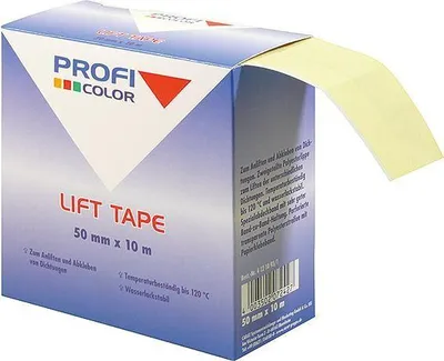Image de PROFI COLOR ruban de masquage "Liftband" perforé, tra 50 mm x 10 m