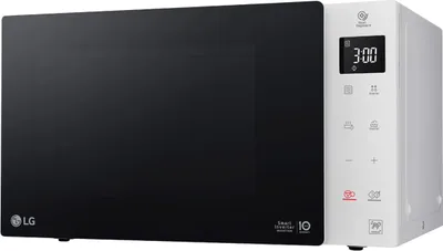 Obrázok produktu pre LG MS 23 NECBW, V plnej hĺbke, Sólo mikrovlnná rúra, 23 L, 1000 W, Vstavaný displej, LED
