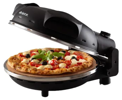 Zdjęcie produktu dla Ariete 0917/00, 1 pizza(e), Czarny, 32 cm, 400 °C, 1200 W, 32 cm